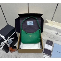 Cheapest Prada Re-Edition Saffiano leather mini bag 1BC204 Green 2024