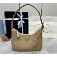 Luxurious Design Prada Re-Edition Saffiano leather mini bag 1BC204 Beige 2024