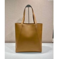 Promotional Prada Mens Leather tote bag 2VG122 Beige 2024