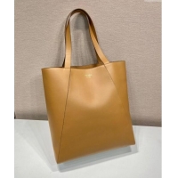 Promotional Prada Mens Leather tote bag 2VG122 Beige 2024