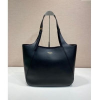 Top Grade Prada Leather Tote bag 1bg512 Black 2024