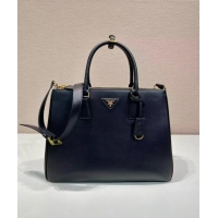 Well Crafted Prada Large Galleria leather top handle bag 1BA446 Black 2024