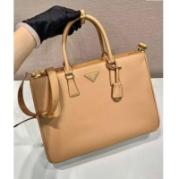 Grade Quality Prada Extra-large Galleria leather top handle bag 1BA802 Beige 2024