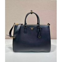 Best Price Prada Extra-large Galleria leather top handle bag 1BA802 Black 2024