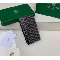 Top Quality Goyard Saint-Lambert Phone Case Wallet 8515 Black 2024