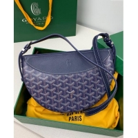 Pretty Style Goyard Hirondelle Shoulder Bag GY8007 Navy Blue 2024