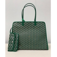 Famous Brand Goyard Sac Hardy PM Tote Bag 8957 Green 2024