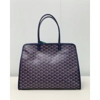 Super Quality Goyard Hardy PM Tote Bag 8957 Navy Blue 2024