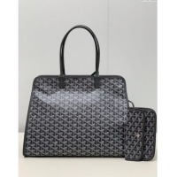 Grade Quality Goyard Sac Hardy PM Tote Bag 8957 Dark Grey 2024