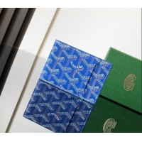 Cheapest Goyard Insert Victoire Card Wallet GY3315 Sky Blue 2024