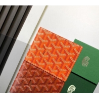 Best Quality Goyard Saint-Florentin Compact Wallet GY3311 Orange 2024