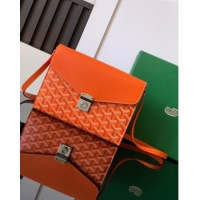 Well Crafted Goyard Chypre Wallet-Pouch Mini bag GY8063 Orange 2024