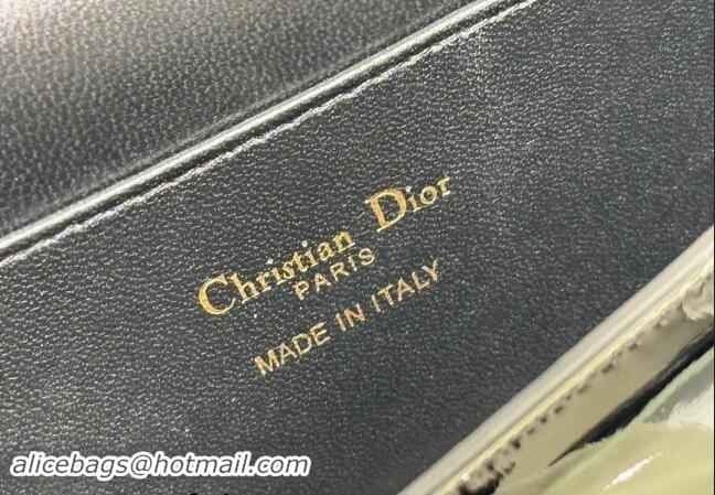 Grade Quality Dior Miss Dior Flap Bag in Patent Calfskin DR2610 Black 2024