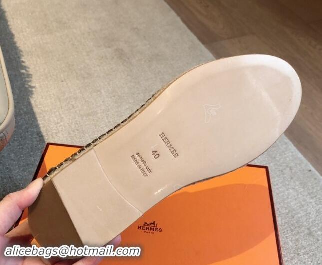 Luxury Cheap Hermes Trip Espadrilles Flat in Suede Dark Grey 907055