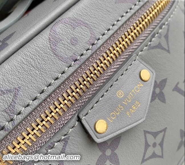 Cheap Best Louis Vuitton Vanity Chain Pouch in Calfskin M12427 Trianon Grey/Purple 2024