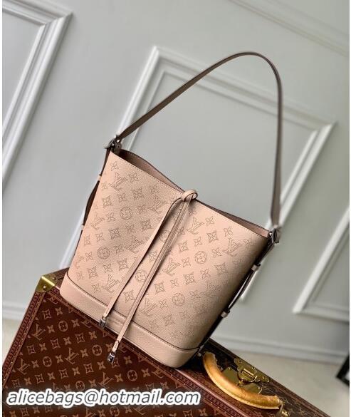 Super Quality Louis Vuitton Flore Bucket bag in Perforated Mahina Calfskin M12139 Pink 2024