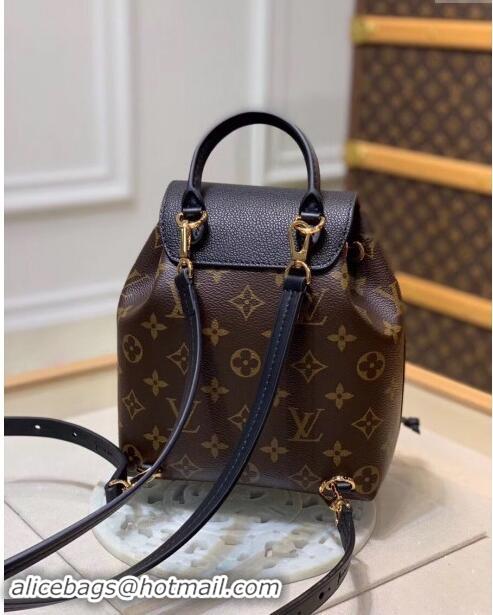 Promotional Louis Vuitton Montsouris BB Monogram Canvas Backpack Bag M45516 Black 2024