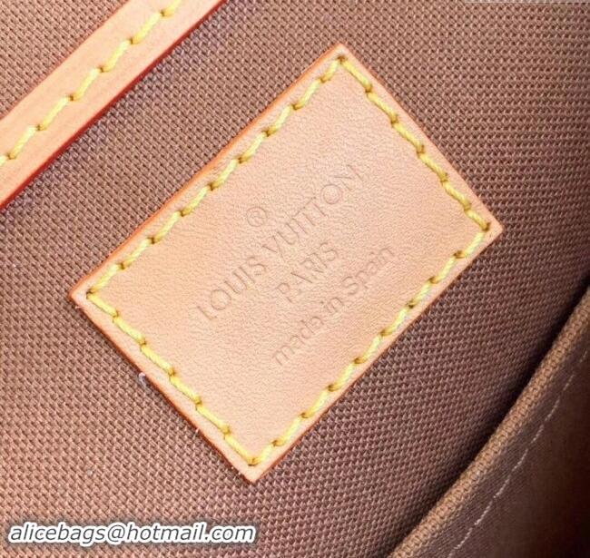 Most Popular Louis Vuitton Montsouris BB Monogram Canvas Backpack bag M45502 Nude 2024