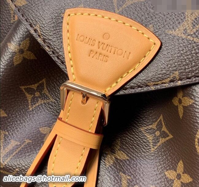 Top Quality Louis Vuitton Montsouris PM Monogram Canvas Backpack bag M45501 Nude 2024