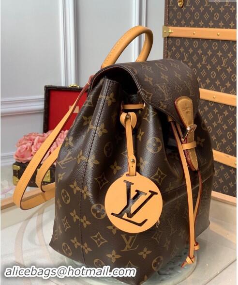 Top Quality Louis Vuitton Montsouris PM Monogram Canvas Backpack bag M45501 Nude 2024