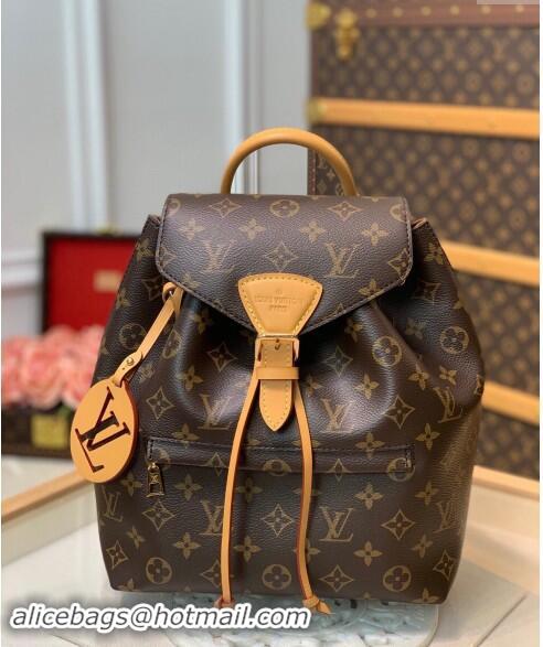 Top Quality Louis Vuitton Montsouris PM Monogram Canvas Backpack bag M45501 Nude 2024