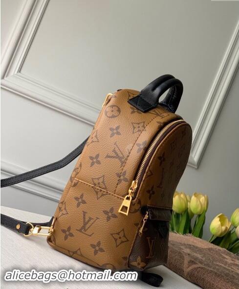 Best Price Louis Vuitton Palm Springs Mini Backpack bag M44872 Monogram Reverse Canvas 2024