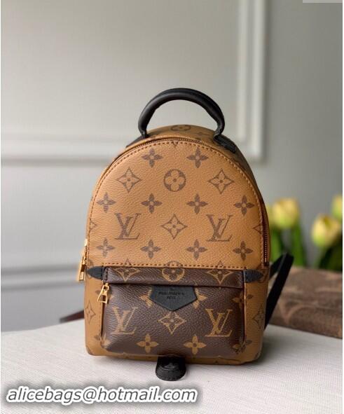 Best Price Louis Vuitton Palm Springs Mini Backpack bag M44872 Monogram Reverse Canvas 2024