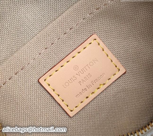 Discount Louis Vuitton Speedy Bandouliere 20 Bag in Mastic White Jacquard-Woven with Monogram Mini Motif M12747 2024