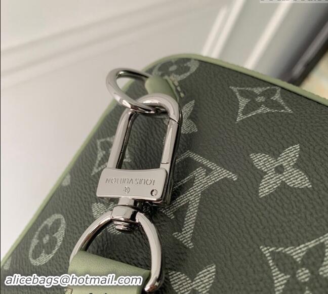 Top Grade Louis Vuitton Mens Avenue Slingbag Bag in Khaki Green Monogram Gradient Canvas M11702 2024