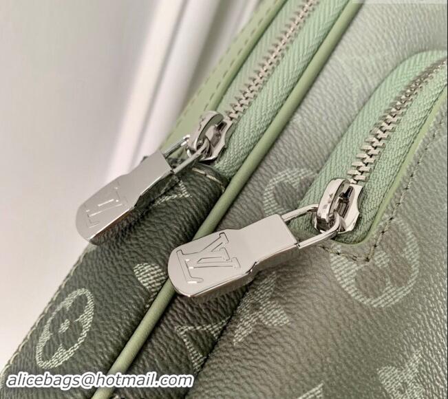 Top Grade Louis Vuitton Mens Avenue Slingbag Bag in Khaki Green Monogram Gradient Canvas M11702 2024