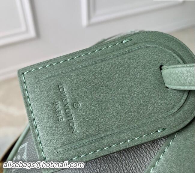 Inexpensive Louis Vuitton Keepall Bandouliere 25 Bag in Khaki Green Monogram Gradient Canvas M11591 2024