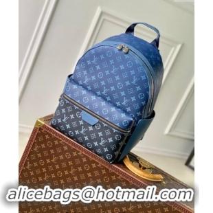 New Design Louis Vuitton Discovery Backpack PM Bag in Navy Blue Monogram Gradient Canvas M11590 2024