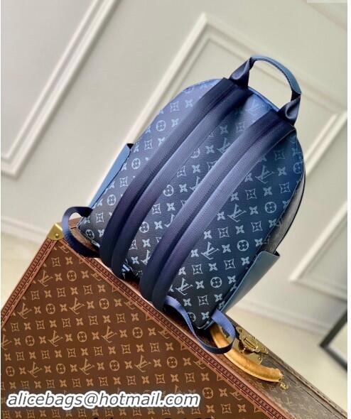 New Design Louis Vuitton Discovery Backpack PM Bag in Navy Blue Monogram Gradient Canvas M11590 2024