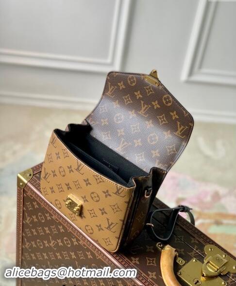 Well Crafted Louis Vuitton Pochette Metis Backpack bag in Monogram Reverse Canvas M11941 2024