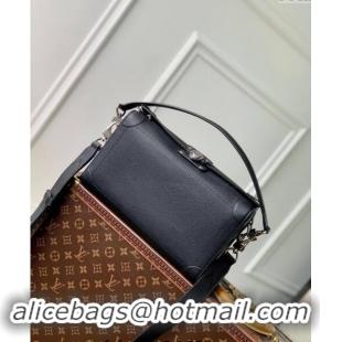 Super Quality Louis Vuitton Mens Soul Trunk East West Shoulder bag in Black Calf Leather M11615 2024