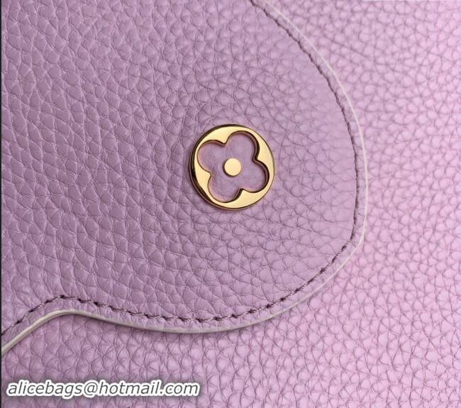 Pretty Style Louis Vuitton MiniMe Capucines BB Bag in Taurillon leather M24575 Purple 2024