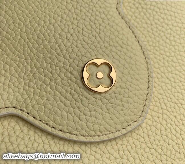 Shop Grade Louis Vuitton MiniMe Capucines BB Bag in Taurillon leather M24575 Banana Yellow 2024