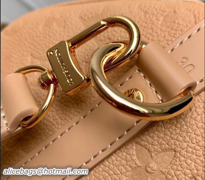 Promotional Louis Vuitton Speedy Soft 30 bag Arizona Beige Supple monogram Empreinte Leather M11323 2024