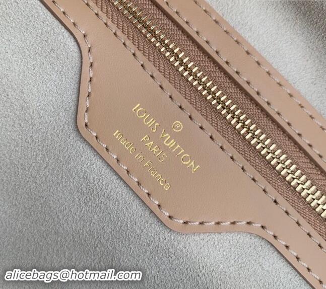 Promotional Louis Vuitton Speedy Soft 30 bag Arizona Beige Supple monogram Empreinte Leather M11323 2024