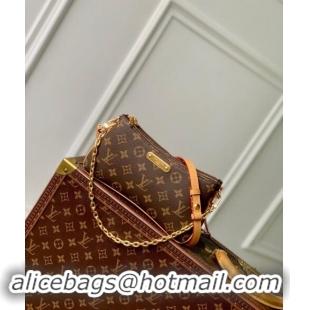 Most Popular Louis Vuitton Liv Pochette Shoulder Bag in Monogram Canvas M83308 2024