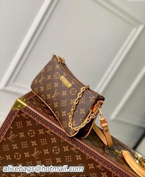 Most Popular Louis Vuitton Liv Pochette Shoulder Bag in Monogram Canvas M83308 2024