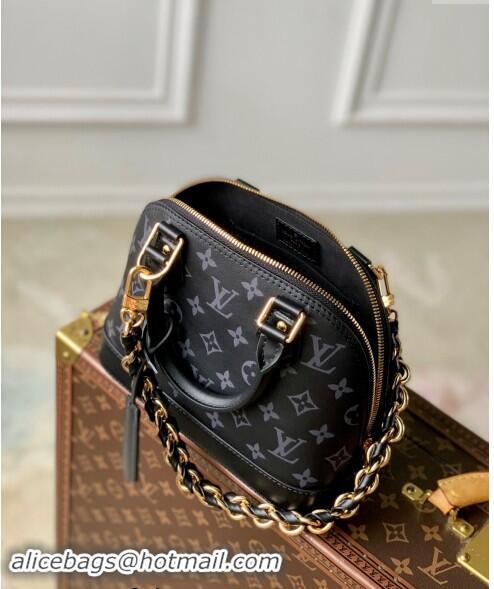 Grade Quality Louis Vuitton Alma BB bag in Calfskin M12289 Black 2024