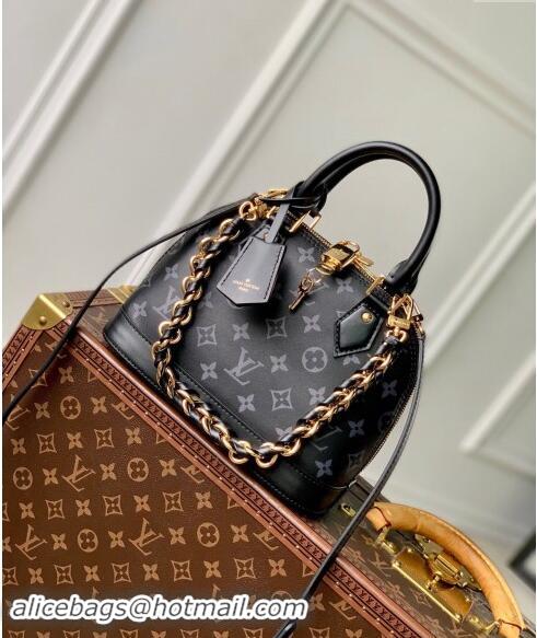 Grade Quality Louis Vuitton Alma BB bag in Calfskin M12289 Black 2024