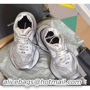 Sophisticated Balenciaga Circuit Sneakers Silver 100102