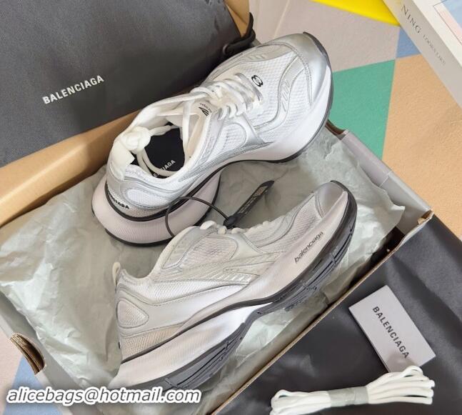 Sophisticated Balenciaga Circuit Sneakers Silver 100102