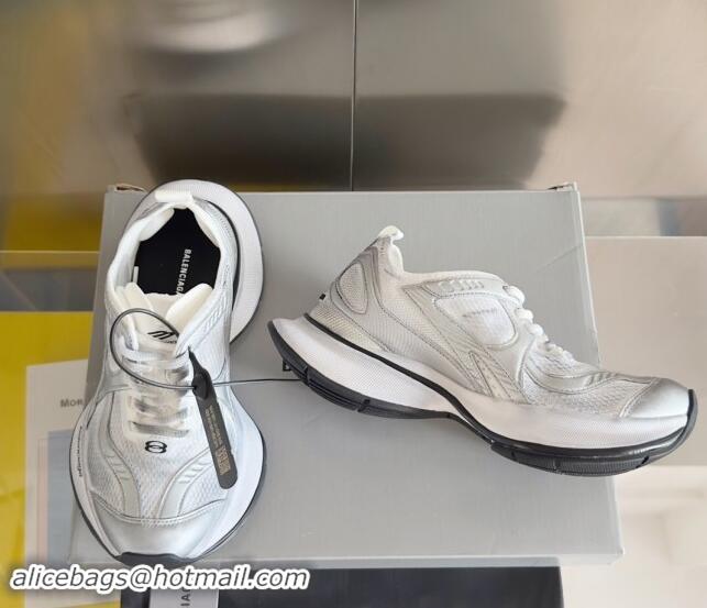 Sophisticated Balenciaga Circuit Sneakers Silver 100102