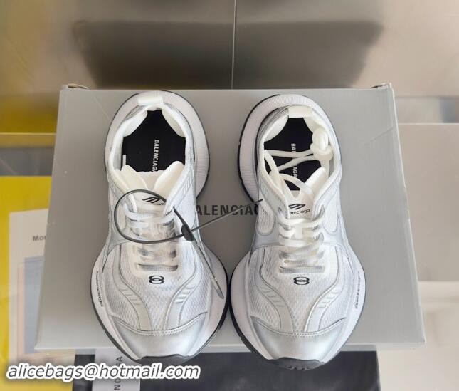 Sophisticated Balenciaga Circuit Sneakers Silver 100102