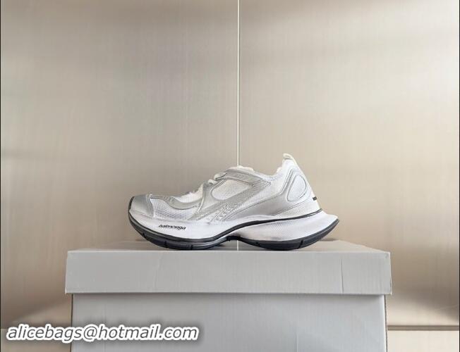 Sophisticated Balenciaga Circuit Sneakers Silver 100102