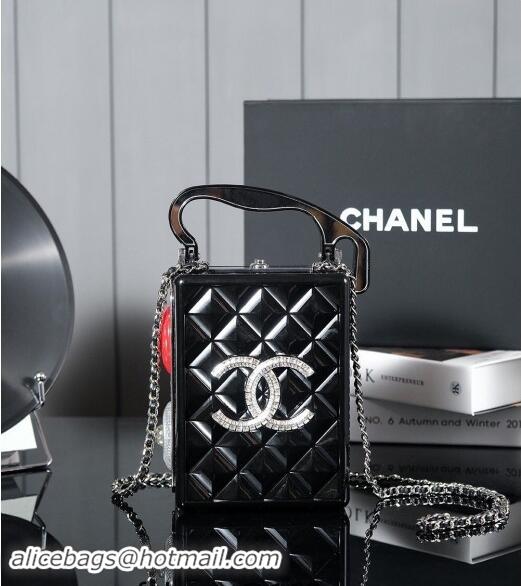 Top Quality Chanel Virginie Viard Traffic Signal Evening Bag CH7031 Black 2024