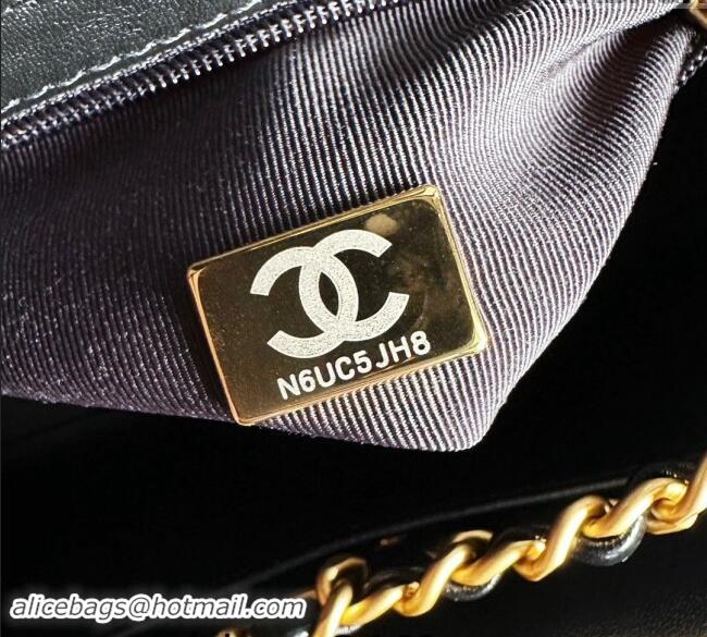 Well Crafted Chanel Shiny Calfskin Mini Shopping Bag AS4416 Black 2024